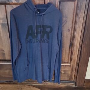 District Navy Blue Graphic Hoodie